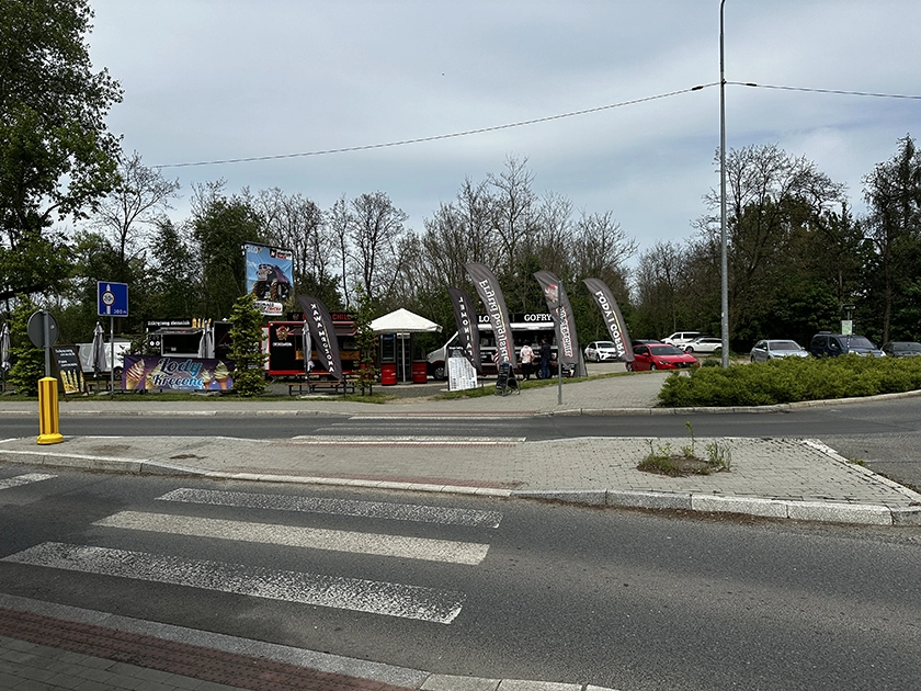 Parking na polskich Malediwach